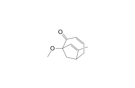 Bicyclo[4.2.1]nona-3,7-dien-2-one, 1-methoxy-7-methyl-