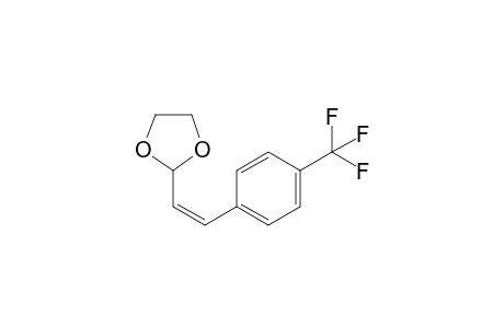 (Z)-2-[2-(4-trifluoromethylphenyl)ethenyl]-1,3-dioxolane