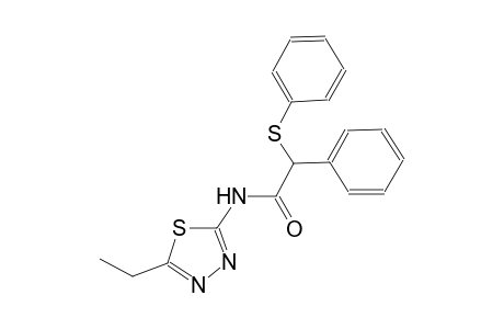 N-(5-ethyl-1,3,4-thiadiazol-2-yl)-2-phenyl-2-(phenylsulfanyl)acetamide