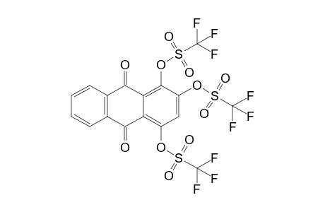 1,2,4-Tris[(trifluoromethyl)sulfonyloxy]anthraquinone
