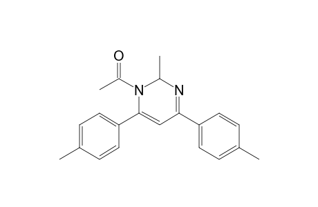 1-Acetyl-2-methyl-4,6-bis(4-tolyl)-1,2-dihydropyrimidine