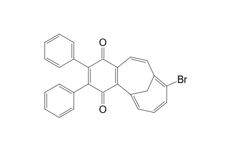 11-Bromo-4,5-diphenyltricyclo[8.4.1.0(2,7)]pentadeca-1(14),2(7),4,8,10,12-hexaene-3,6-dione