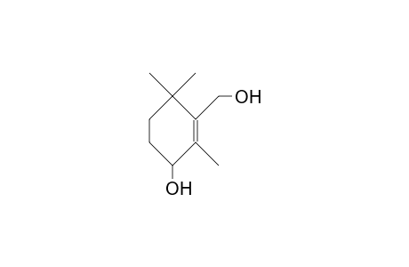 1-Cyclohexene-1-methanol, 3-hydroxy-2,6,6-trimethyl-, (.+-.)-