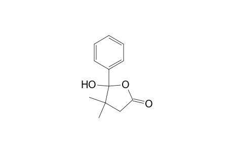 2(3H)-Furanone, dihydro-5-hydroxy-4,4-dimethyl-5-phenyl-