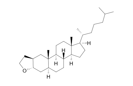 1H-Cyclopenta[7,8]phenanthro[2,3-b]furan, cholest-2-eno[3,2-b]furan deriv.