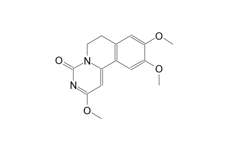 2,9,10-trimethoxy-6,7-dihydro-4H-pyrimido[6,1-a]isoquinolin-4-one