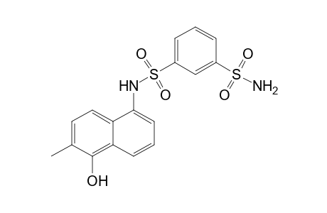 1,3-Benzenedisulfonamide, N1-(5-hydroxy-6-methyl-1-naphthalenyl)-