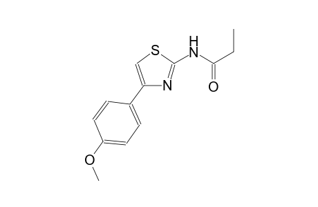 N-[4-(4-methoxyphenyl)-1,3-thiazol-2-yl]propanamide
