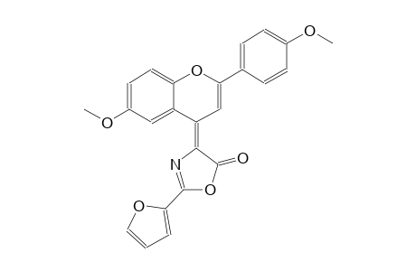 (4Z)-2-(2-furyl)-4-[6-methoxy-2-(4-methoxyphenyl)-4H-chromen-4-ylidene]-1,3-oxazol-5(4H)-one