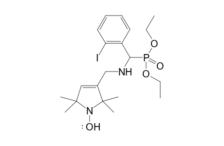 (Diethyl ((((2,2,5,5-tetramethyl-2,5-dihydro-1H-pyrrol-3-yl)methyl)amino)(2-iodophenyl)methyl)phosphonate-1-yl)oxydanyl