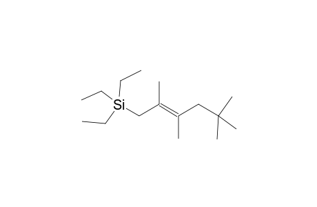 Triethyl-[(E)-2,3,5,5-tetramethylhex-2-enyl]silane