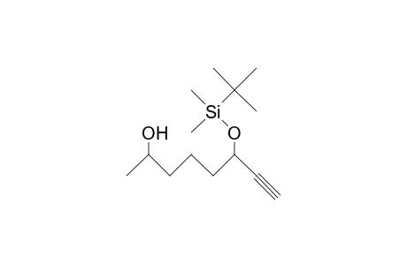 3-(T-Butyl-dimethyl-siloxy)-7-hydroxy-oct-1-yne