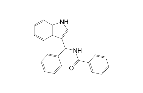 N-[(1H-Indol-3-yl)(phenyl)methyl]benzamide