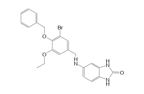 5-{[4-(benzyloxy)-3-bromo-5-ethoxybenzyl]amino}-1,3-dihydro-2H-benzimidazol-2-one