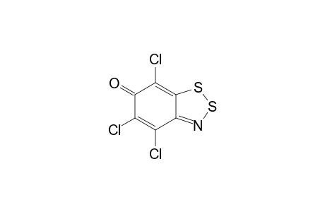 4,5,7-trichloro-1,2,3-benzodithiazol-6-one
