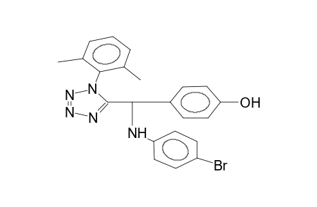 1-(2,6-dimethylphenyl)-5-[alpha-(4-bromophenyl)-4-hydroxybenzyl]tetrazole
