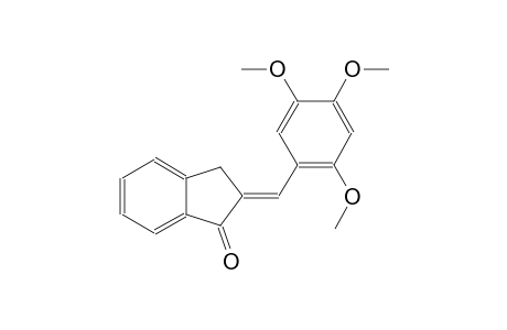 (2E)-2-(2,4,5-trimethoxybenzylidene)-2,3-dihydro-1H-inden-1-one