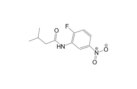 N-(2-fluoro-5-nitrophenyl)-3-methylbutanamide