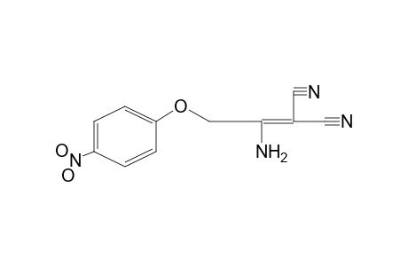 [1-AMINO-2-(p-NITROPHENOXY)ETHYLIDENE]MALONONITRILE