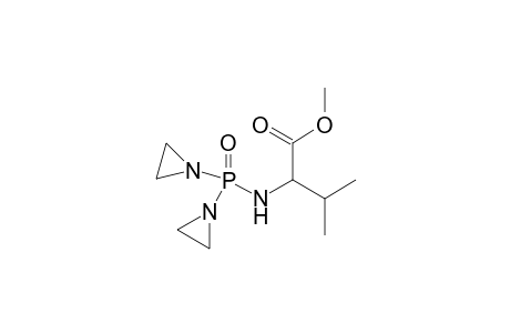 N-[1'-(Methoxycarbonyl)-2'-methylpropyl]-phosphorylamide - bis(ethyleneimide)