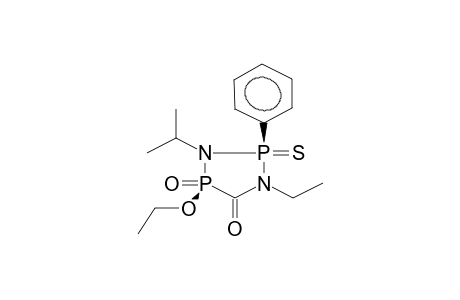 CIS-1-ETHYL-2-PHENYL-3-ISOPROPYL-4-ETHOXY-2-THIOXO-4,5-DIOXO-1,3,2,4-DIAZADIPHOSPHOLANE