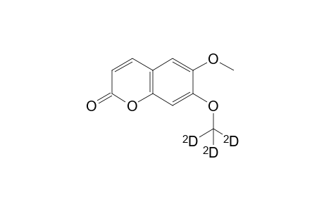 6-Methoxy-7-deuteriomethoxycoumarin