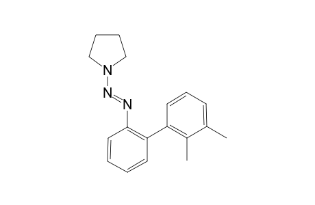 (E)-1-((2',3'-Dimethyl-[1,1'-biphenyl]-2-yl)diazenyl)pyrrolidine
