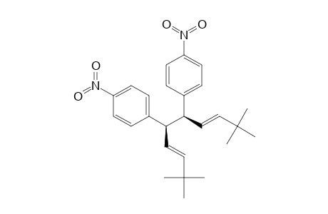 Benzene, 1,1'-[1,2-bis(3,3-dimethyl-1-butenyl)-1,2-ethanediyl]bis[4-nitro-, [R*,S*-(E,E)]-