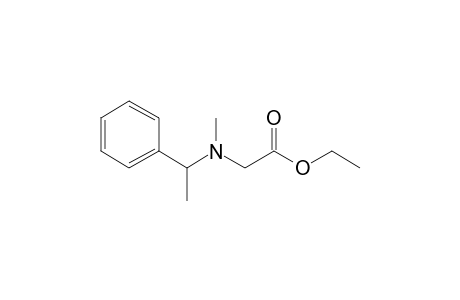 Ethyl N-methyl-N-(1'-phenylethyl)glycinate