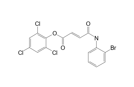 Fumaric acid, monoamide, N-(2-bromophenyl)-, 2,4,6-trichlorophenyl ester