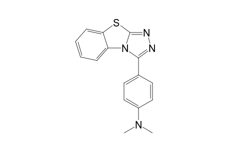 3-(4-Dimethylaminophenyl)-s-triazolo[3,4-b]benzothiazole