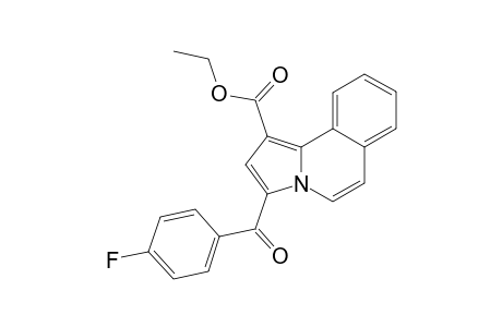 ETHYL-3-(4-FLUOROBENZOYL)-PYRROLO-[2,1-A]-ISOQUINOLINE-1-CARBOXYLATE