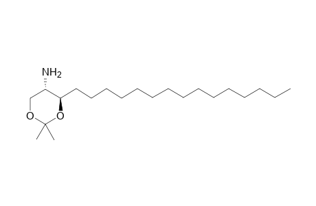 (4R,5S)-2,2-Dimethyl-4-pentadecyl-1,3-dioxan-5-amine