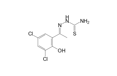 3',5'-dichloro-2'-hydroxyacetopenone, thiosemicarbazone