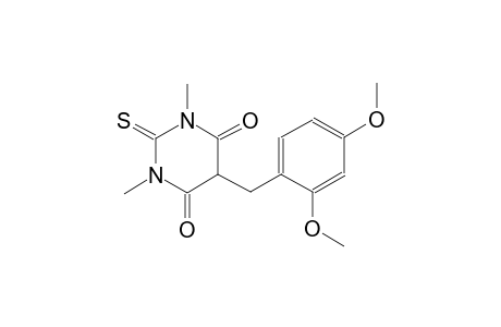 5-(2,4-dimethoxybenzyl)-1,3-dimethyl-2-thioxodihydro-4,6(1H,5H)-pyrimidinedione