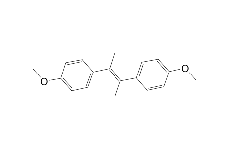 Stilbene, 4,4'-dimethoxy-.alpha.,.alpha.'-dimethyl-