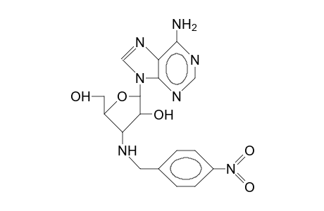 3'-(4-Nitro-benzylamino)-3'-deoxy-adenosine
