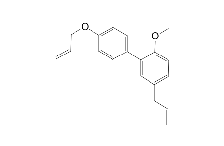 5-allyl-4'-allyloxy-2-methoxy-biphenyl