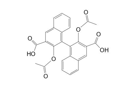 (R)-2,2'-diacetoxy-1,1'-binaphthyl-3,3'-dicarboxylic acid