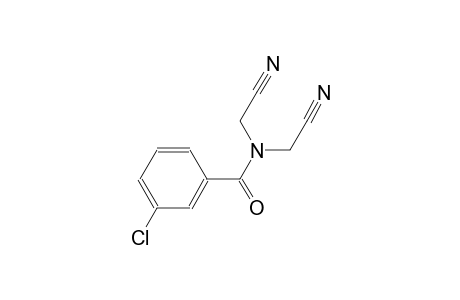 3-chloro-N,N-bis(cyanomethyl)benzamide