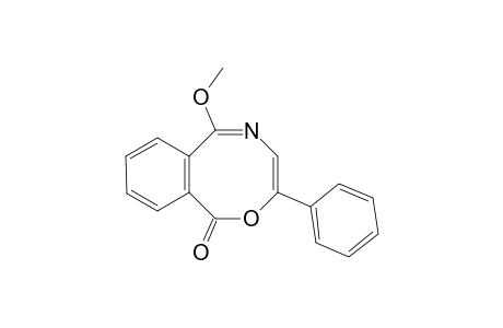 6-Methoxy-3-phenyl-5-aza-2(1H)-oxabenzocyclopctatetraen-1-one