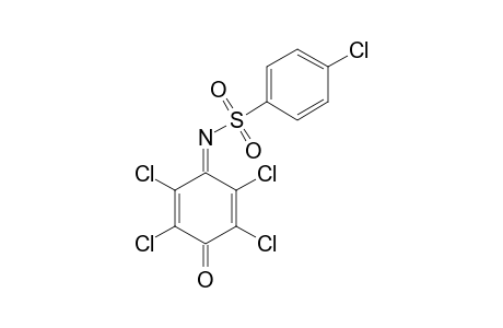 N-4-CHLOROPHENYLSULFONYL-2,3,5,6-TETRACHLORO-1,4-BENZOQUINONE_IMINE