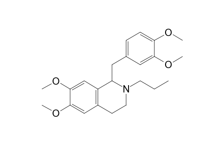 1-(3,4-dimethoxybenzyl)-6,7-dimethoxy-2-propyl-1,2,3,4-tetrahydroisoquinoline