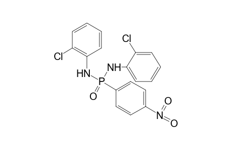 N,N'-BIS(o-CHLOROPHENYL)-P-(p-NITROPHENYL)PHOSPHONIC DIAMIDE