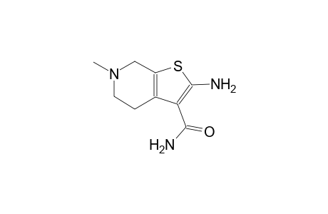 2-Amino-6-methyl-4,5,6,7-tetrahydrothieno[2,3-c]pyridine-3-carboxamide