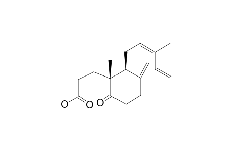 4,18,19-TRINOR-3,4-SECO-5-OXO-(12Z)-LABDA-8(17),12,14-TRIEN-3-OIC-ACID