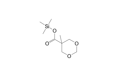 1,3-Dioxane-5-carboxylic acid, 5-methyl-, trimethylsilyl ester