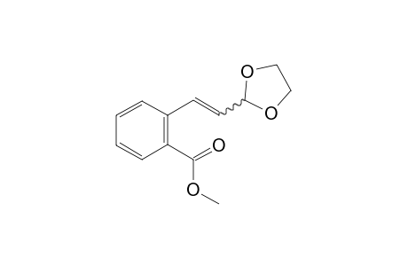 Methyl 2-[(E/Z)-2-(1,3-dioxolan-2-yl)vinyl]benzoate