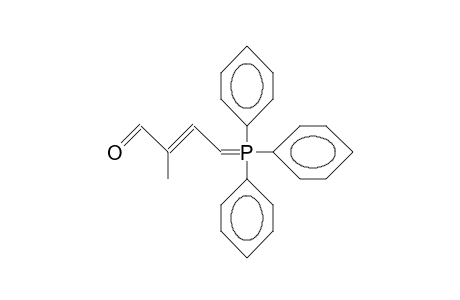 2-Methyl-4-triphenylphosphoranylidene-2-butenal
