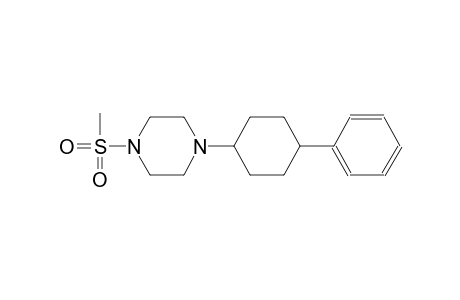 1-(methylsulfonyl)-4-(4-phenylcyclohexyl)piperazine